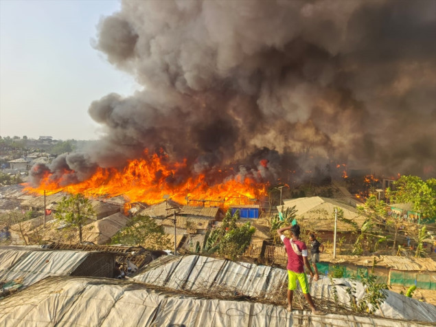 Bangladeš: U požaru uništeno više od 2.000 šatora Rohingya izbjeglica
