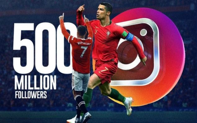 Ronaldo prva osoba sa 500 miliona pratilaca na Instagramu