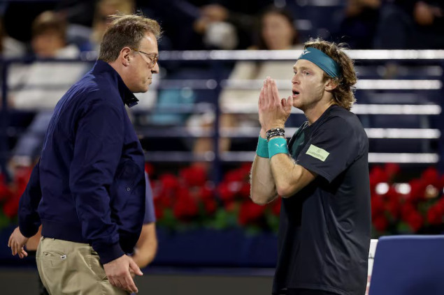 Rublev pozdravio odluku ATP-a da mu ne oduzme bodove zbog diskvalifikacije