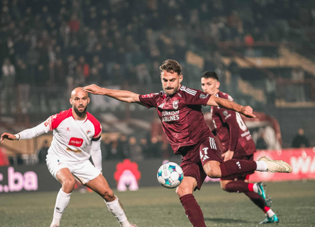 Sarajevo pobijedilo Borac u derbiju 14. kola