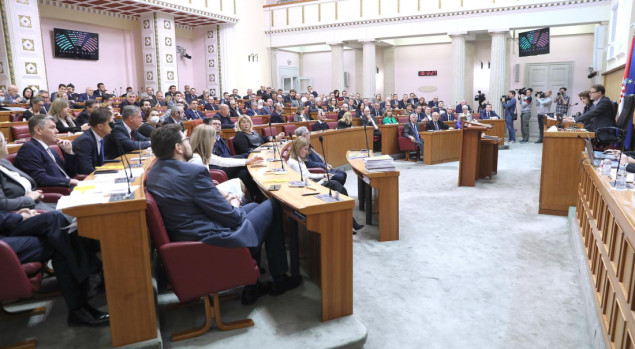 Hrvatski sabor usvojio prvi državni budžet u eurima