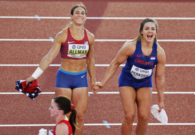 Hrvatska atletičarka Sandra Perković srebrna u Eugenu