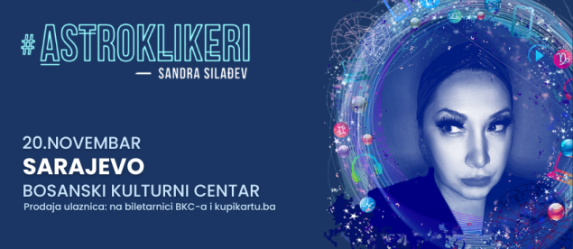 Sandra Silađev s predstavom "Astroklikeri" uskoro u Sarajevu i Zenici