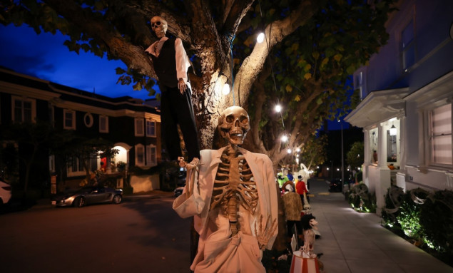 U San Franciscu u toku pripreme za Noć vještica