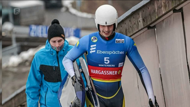 Mirza Nikolajev i Hamza Pleho u finalu Svjetskog kupa u sankanju