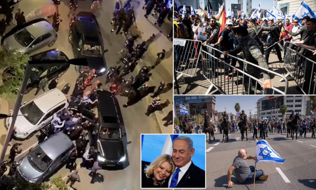 Izraelski demonstranti opkolili frizerski salon u kojem je bila Netanyahuova supruga