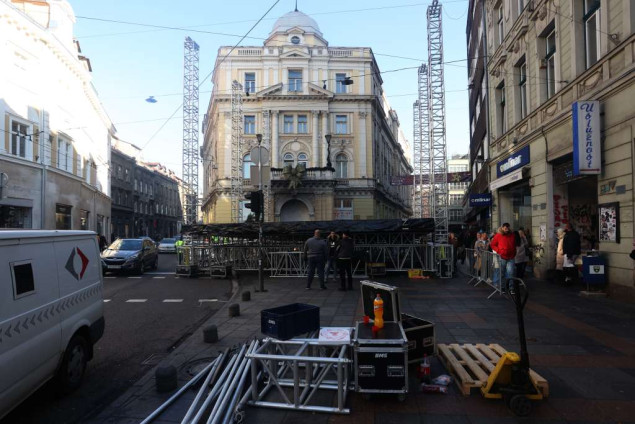 U Sarajevu počele pripreme za javni doček Nove godine