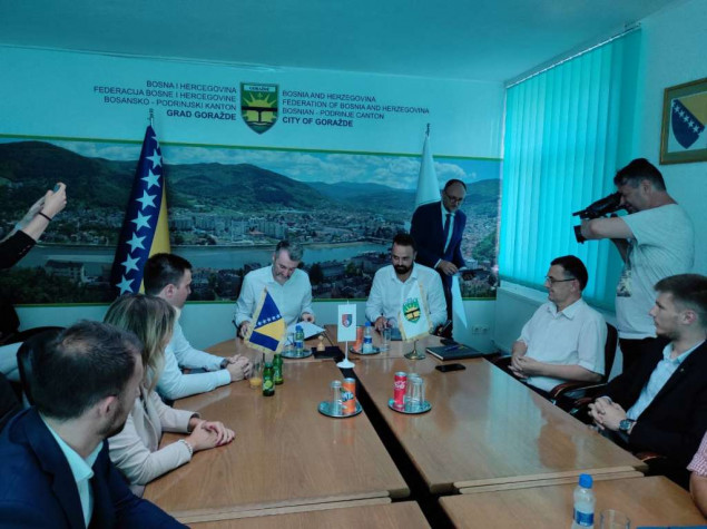 Premijer Kantona Sarajevo i gradonačelnik Goražda potpisali sporazum o saradnji