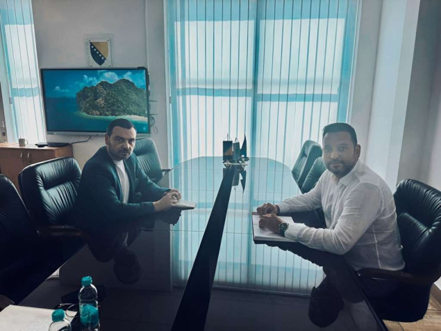 Badnjević i Magazinović razgovarali o unaprjeđenju zakona i digitalizaciji