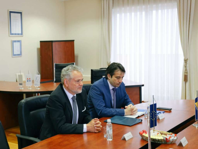 Čović sa Sattlerom: Stabilan politički dijalog lokalnih sudionika ključan za pozitivan zamah