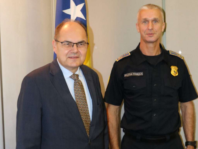 Schmidt i Vilić su razgovarali o bezbjednosnom aspektu provođenja Općih izbora u BiH