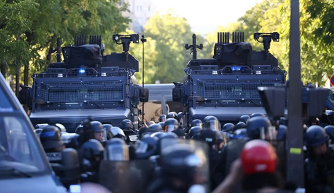 Više od 100 navijača Rome uhapšeno u Nici uoči utakmice u Ligi Evropa