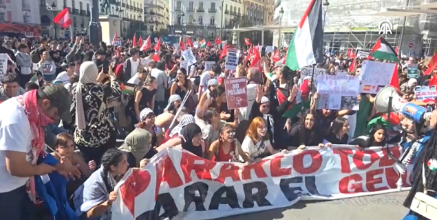 Protest studenata širom Španije za Palestinu i Globalnu flotilu Sumud