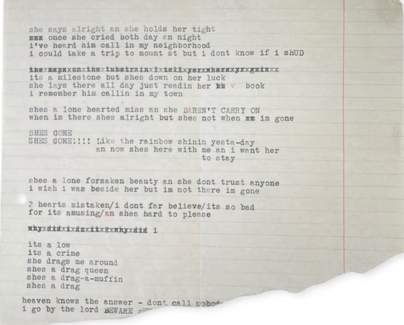 Otkriven rijedak rukopis Bob Dylana: Nacrt pjesme "I'm Not There" pronađen nakon skoro 60 godina i ide na aukciju