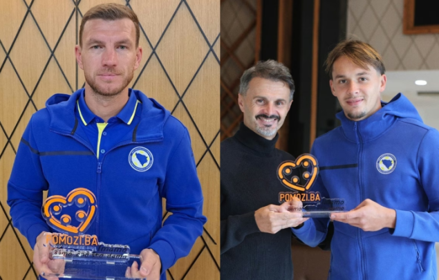 Pomozi.ba uručio priznanja bh. reprezentativcima