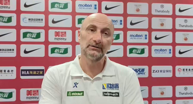 Bećiragić nakon meča protiv Kine: Napravili smo veliki napredak