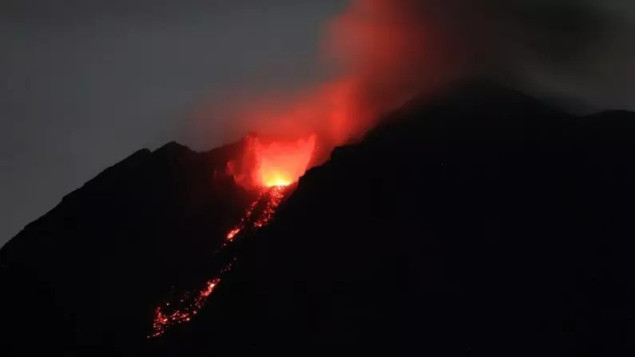 Erupcija vulkana Semeru u Indoneziji