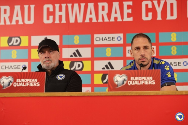 Barbarez pred Vels: Ostavimo taktiku za sutra, najvažnije je da budemo hrabri