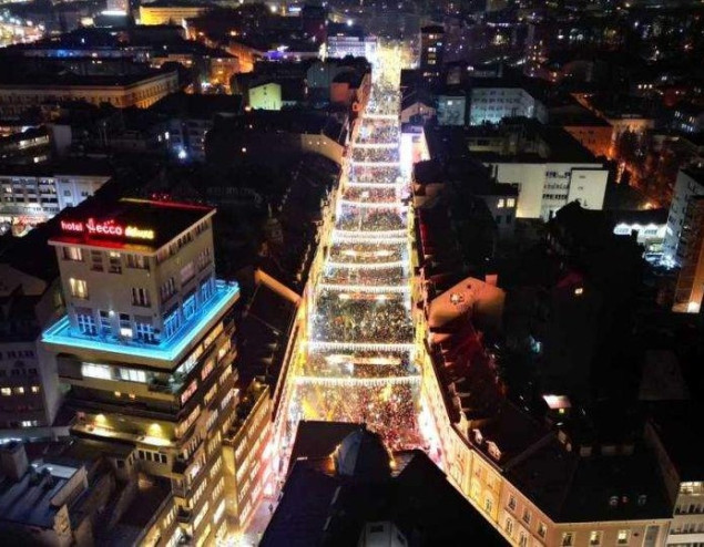 Večerašnji program Javnog dočeka Nove godine u bh. prijestolnici