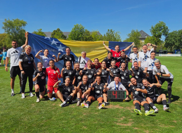 SFK 2000 Sarajevo slavio u Luksemburgu i izborio plasman u UEFA Women’s Europa Cup