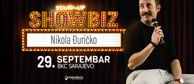 Novi stand up Nikole Đurička u Sarajevu 29. septembra