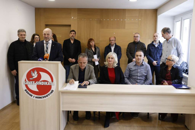 Sindikat će Vladi FBiH uputiti dva nacrta zakona radi poboljšanja položaja zaposlenih u pravosuđu