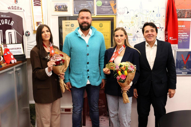 Sestre Sipović kod ministra Magode povodom velikog historijskog uspjeha za Bosnu i Hercegovinu u karateu