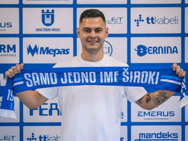 Golman Renato Josipović vratio se u Široki Brijeg