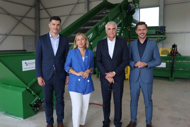 U Širokom Brijegu u pogon puštena preša za reciklažni otpad, Pozder: Dobrobit za cijelu BiH