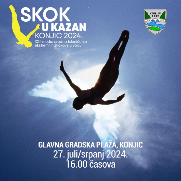 “Skok u Kazan” u Konjicu zakazan za 27. juli, učestvuje 30 najboljih skakača iz regiona