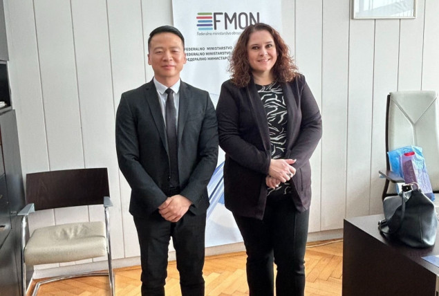 Ministrica Duraković održala sastanak s generalnim direktorom kompanije Huawei Technologies