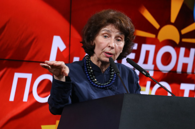 Gordana Siljanovska Davkova nova predsjednica, stranka vodeća u Sobranju