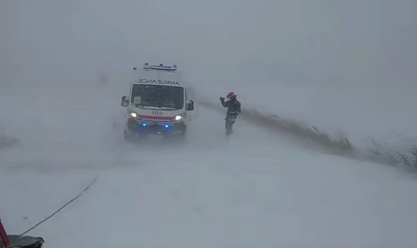 Deset osoba stradalo u snježnim olujama u Ukrajini