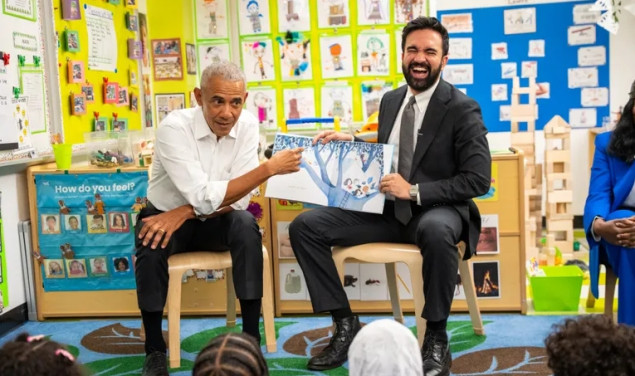 Neočekivan susret: Obama i Mamdani zajedno u dječijem centru