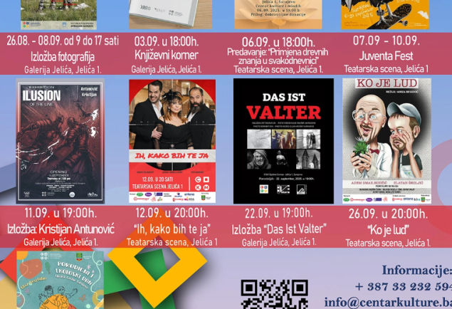 Multimedijalni program kulturnih dešavanja CKM-a, u nedjelju "Juventafest"