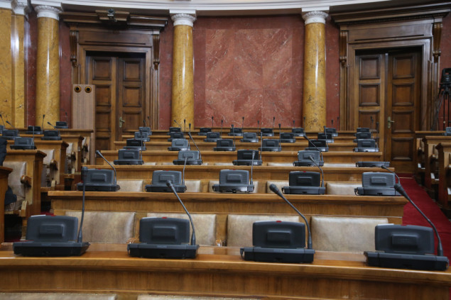 NS Srbije nastavila sa radom, bez opozicionih poslanika