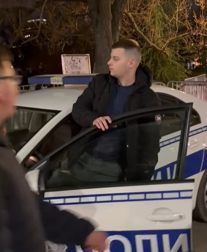 Studentski prosvjed ispred Ustavnog suda u Beogradu nije prošao bez provokacija