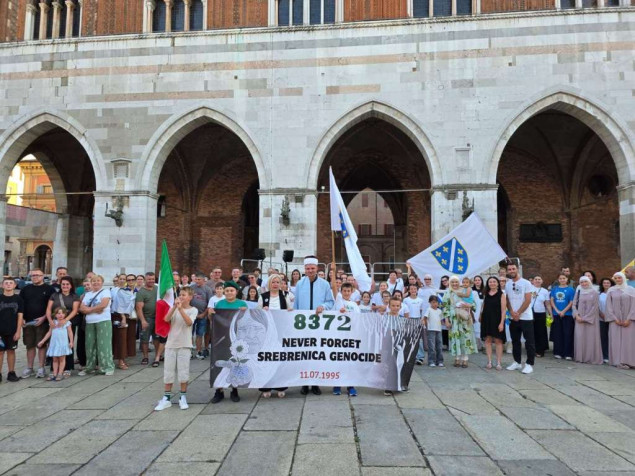 Obilježavanje 11. jula u Italiji - Nevino ubijene žrtve genocida u Srebrenici neće biti zaboravljene