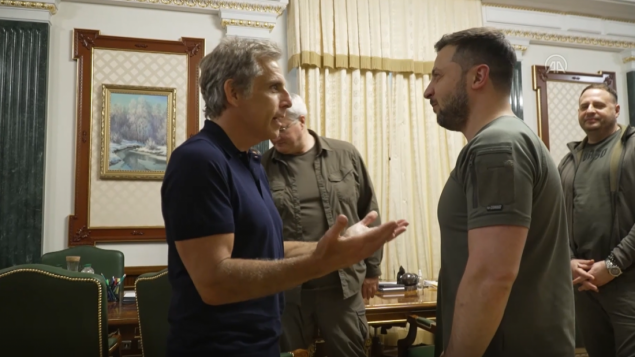Ben Stiller posjetio Ukrajinu i sastao se sa predsjednikom Zelenskim