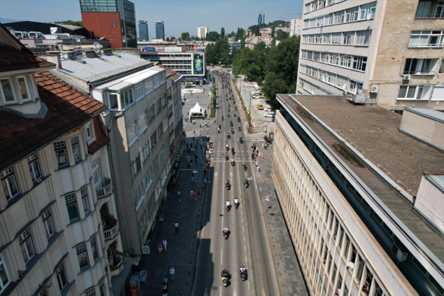 Počast žrtvama: Stotine motociklista iz Sarajeva krenulo ka Potočarima