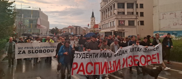 Studenti u blokadi: Ne tražimo izbore radi preuzimanja vlasti, već isključivo kao sredstvo prinude