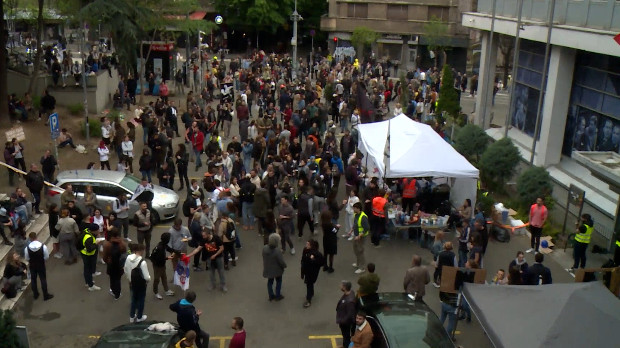 Srbija: Još jedan dan blokade RTS-a, studenti čekaju reakciju Odbora za kulturu