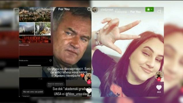 Protesti nakon što su dvije studentice veličale ratne zločince