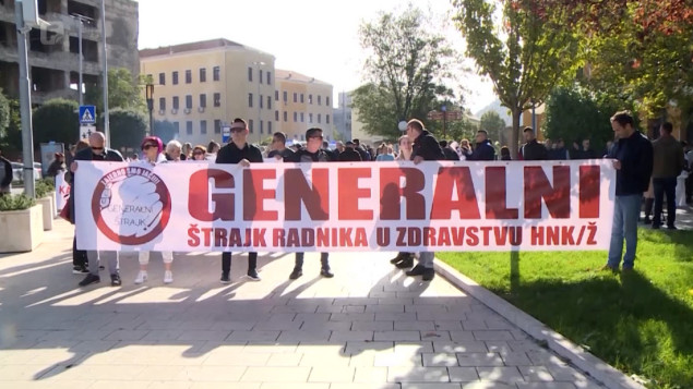 Općinski sud u Mostaru zabranio štrajk zdravstvenih djelatnika