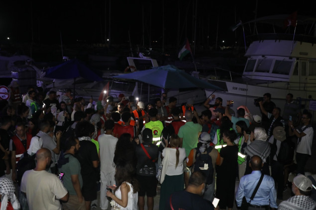 Brodovi globalne flote Sumud okupljeni u tuniskoj luci Bizerte, kreću prema Gazi