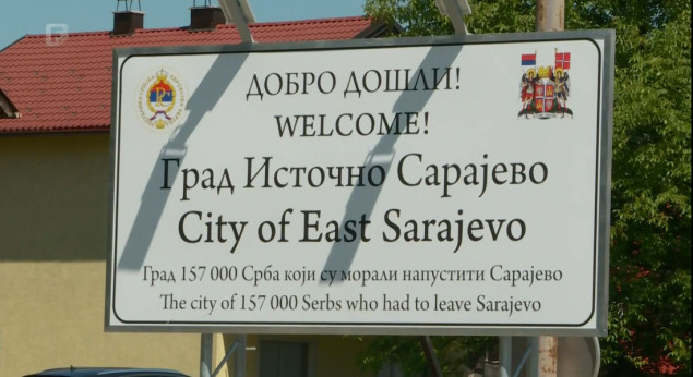 Šest novih tabli na ulazima u Istočno Sarajevo i jedna krivična prijava
