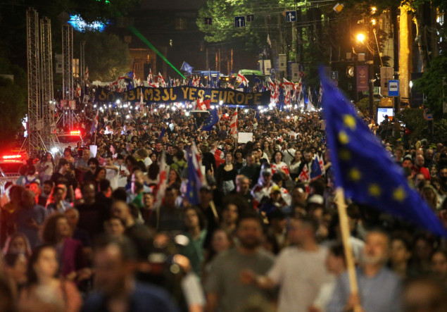 Hiljade demonstranata na ulicama Tbilsija protiv "ruskog zakona"