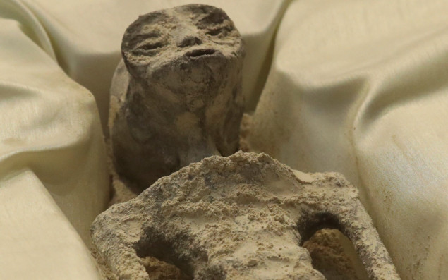 "Leševi vanzemaljaca" prikazani u Mexico Cityju