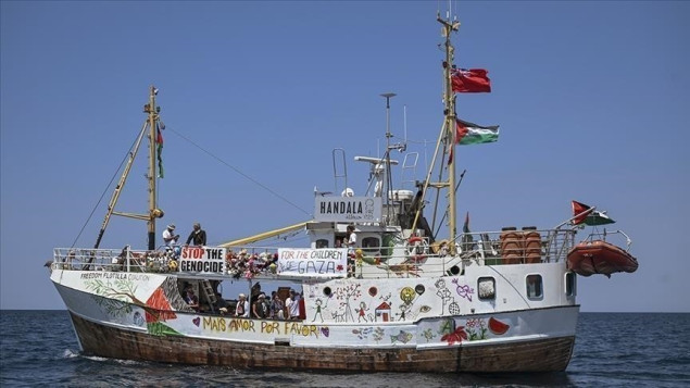 Strani aktivisti pritvoreni na brodu s humanitarnom pomoći za Gazu štrajkuju glađu peti dan zaredom