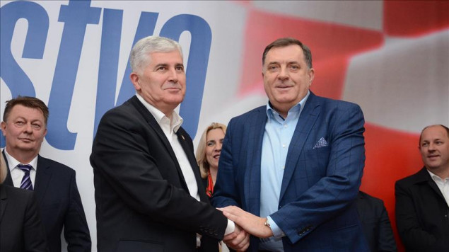 Čović i Dodik u Mostaru razgovaraju o formiranju vlasti u BiH